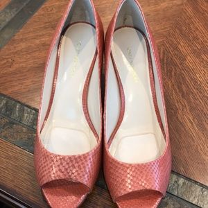 Jones New York Open Toe Platform Heel